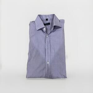 GOODMANS BY BERGDORF GOODMAN MENS CASUAL BUTTON SHIRT SIZE 16/41 LARGE ITALY